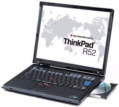 Замена видеокарты на ноутбуке Lenovo ThinkPad R52